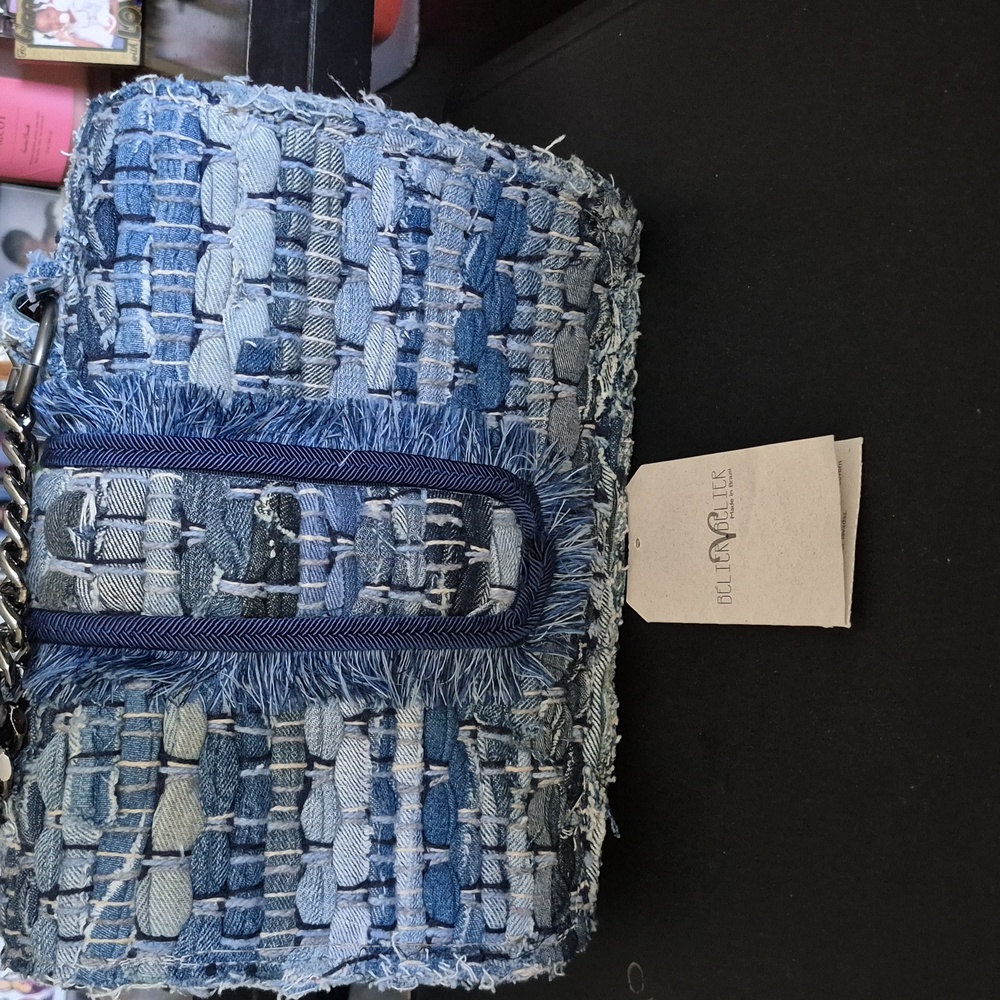 Belier Belier demin shoulder bag. - Picture 2 of 4